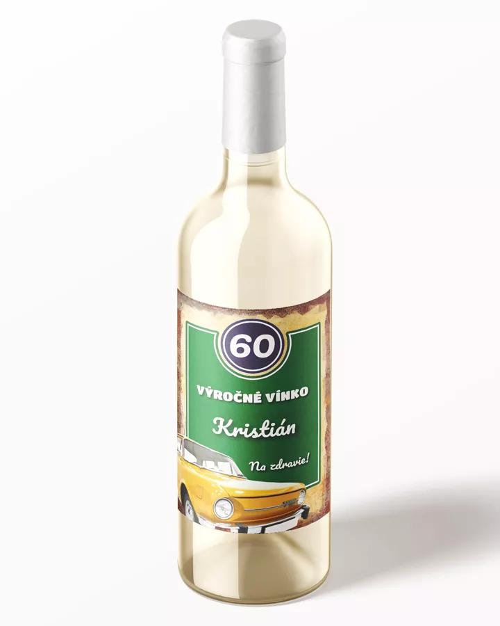 Etikety na víno / pálenku Slovenské retro 1/3