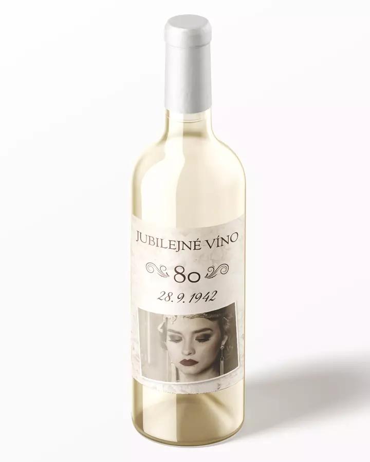 Etikety na víno / pálenku Vintage 04 (s fotkou) 1/3