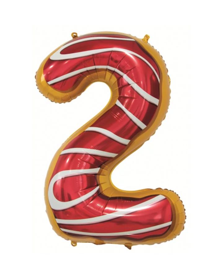 Balón číslo 2 keksík veľký 78cm