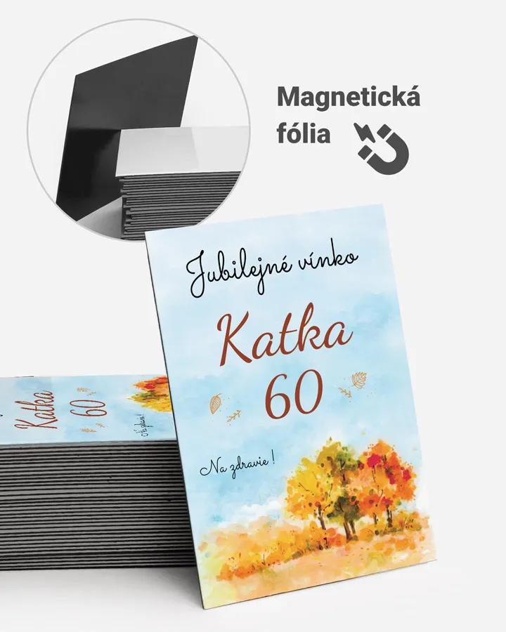 Pamätné magnetky z oslavy - Jeseň 01