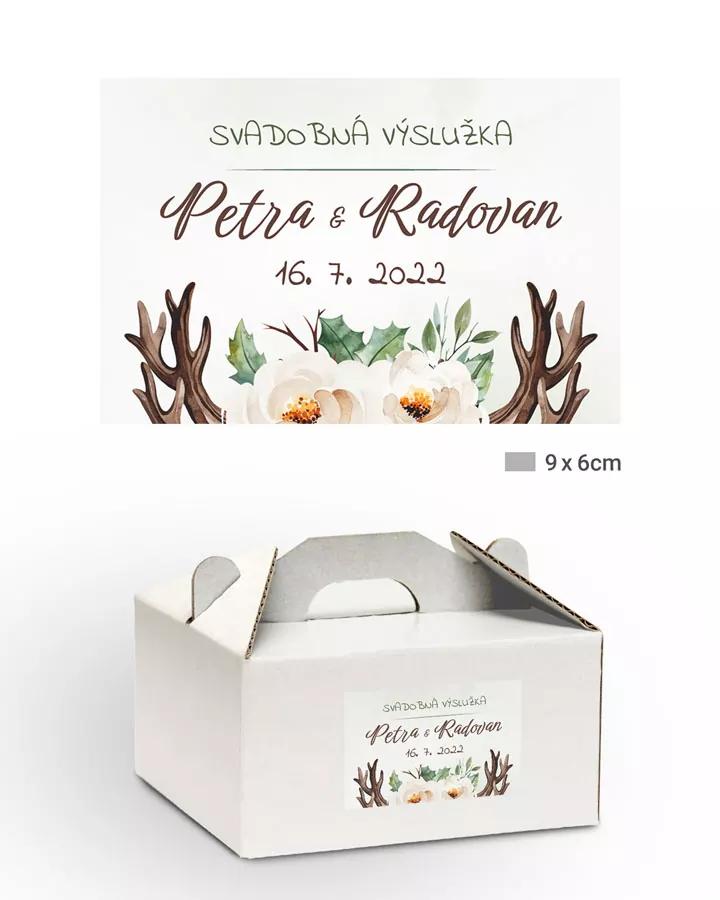 Nálepky na výslužky Lesné plody 01 1/3