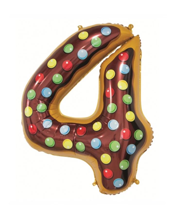 Balón číslo 4 keksík veľký 78cm