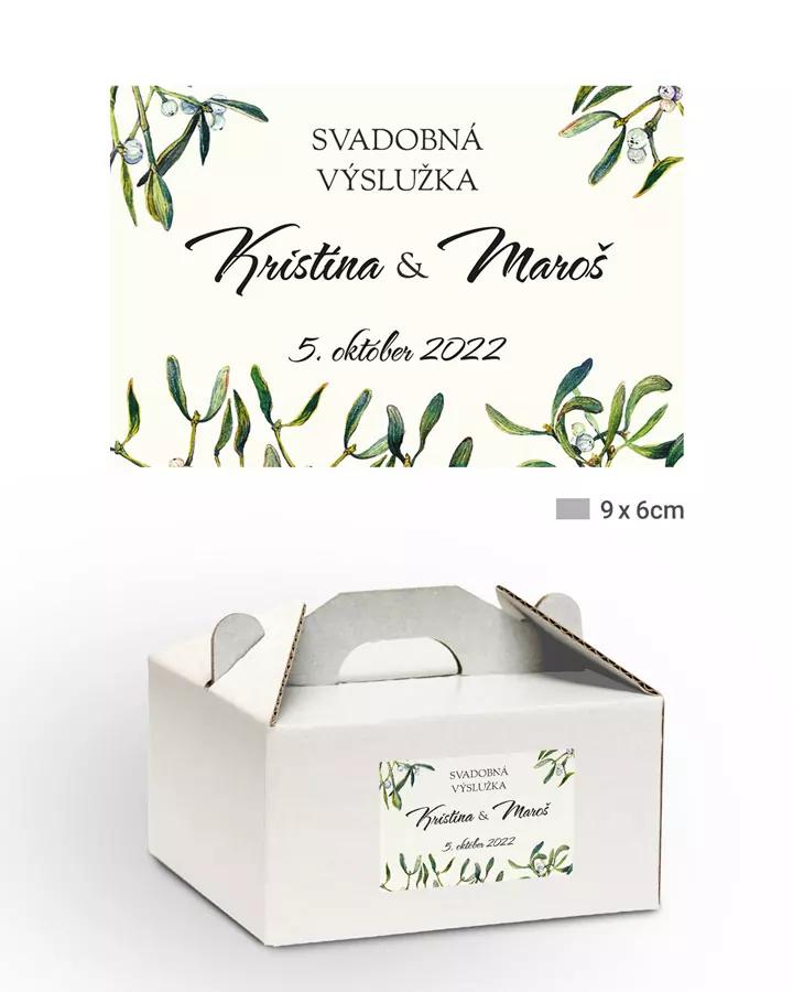 Nálepky na výslužky Imelo 1/3