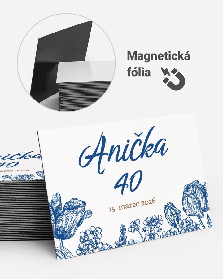 Pamätné magnetky z oslavy - Poľné kvety 06