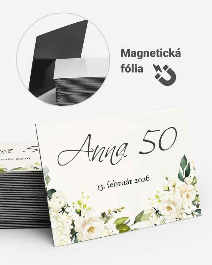 Pamätné magnetky z oslavy  - Šípové ruže 06