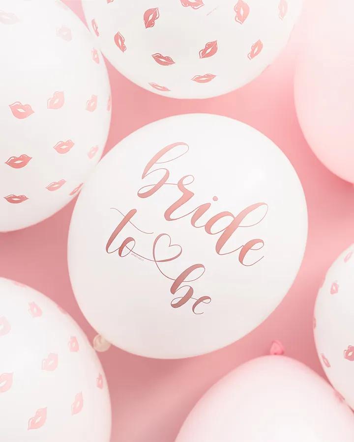Balóny na rozlúčku so slobodou "Bride to be"  (10ks) 1/4