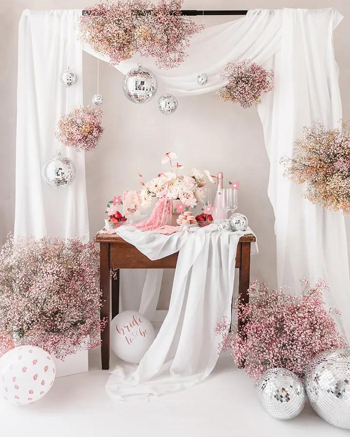 Balóny na rozlúčku so slobodou "Bride to be"  (10ks) 3/4