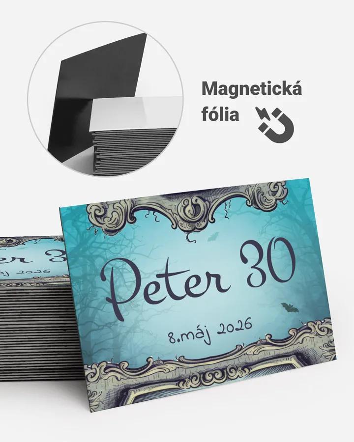 Pamätné magnetky z oslavy  - The Addams Family