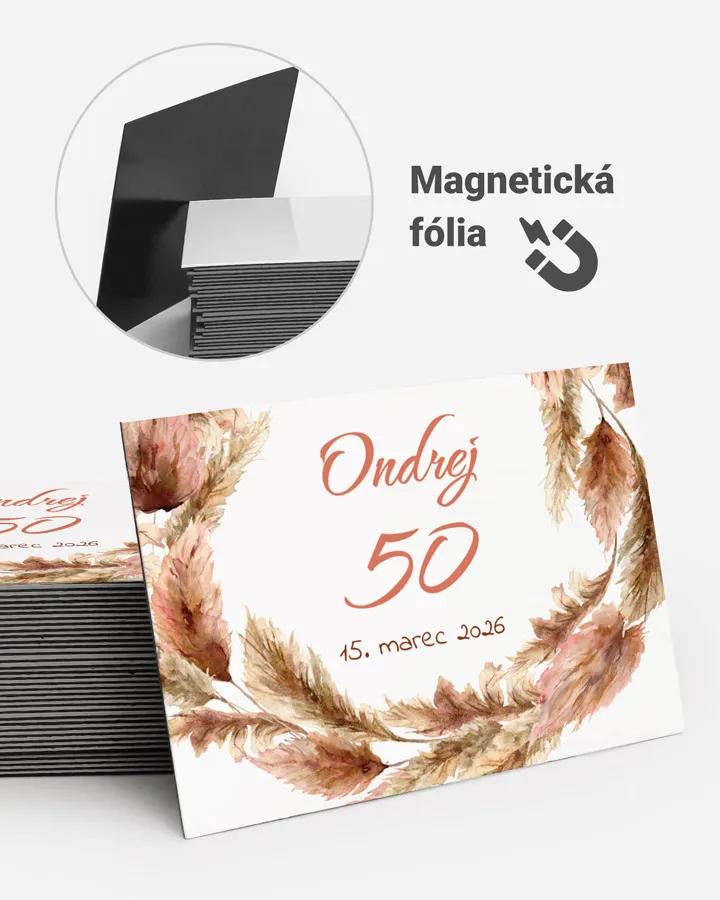 Pamätné magnetky z oslavy  - Bohem 01