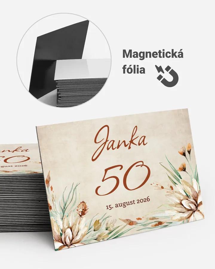 Pamätné magnetky z oslavy  - Savana