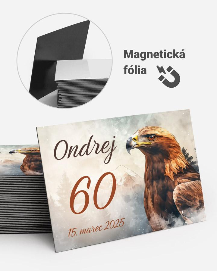Pamätné magnetky z oslavy - Orol 04