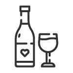 Svadba - etikety na fľaše