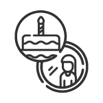 Pamätné zrkadielka z oslavy