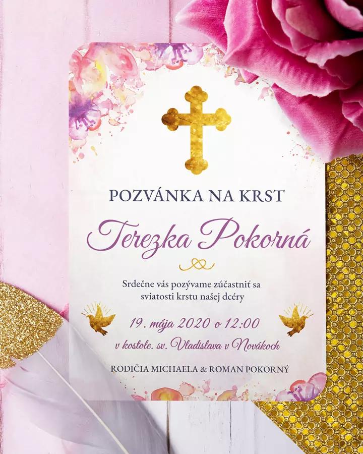 Pozvánka na krst, prvé sväté prijímanie 06
