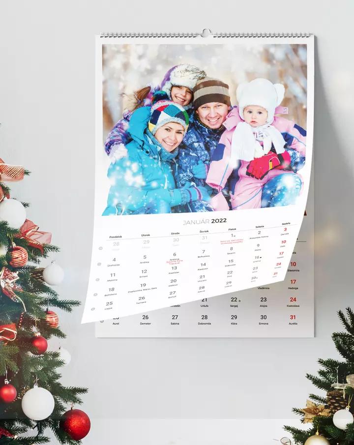 Nástenný fotokalendár 2025 mesačný A3 (297x420mm)