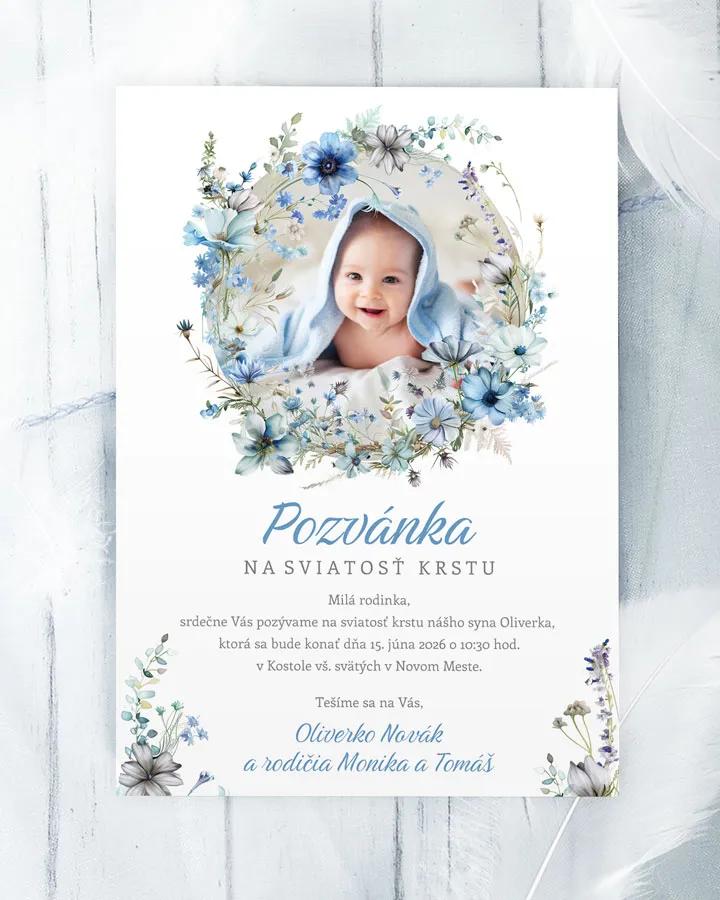 Pozvánka na krst, prvé sväté prijímanie s fotkou 39 v1