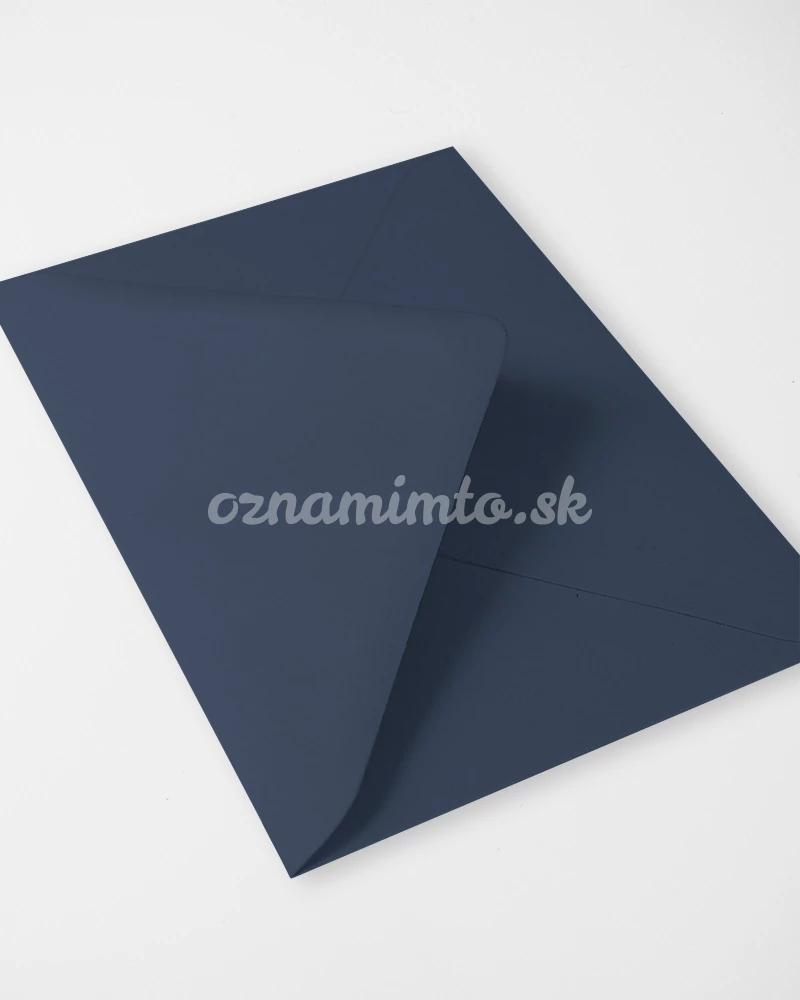 Tmavo modré obálky C6 (typ 2) 3/4