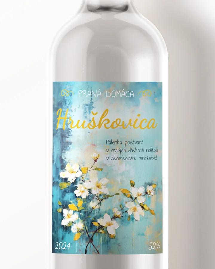 Etikety na pálenku Hruškovica 05