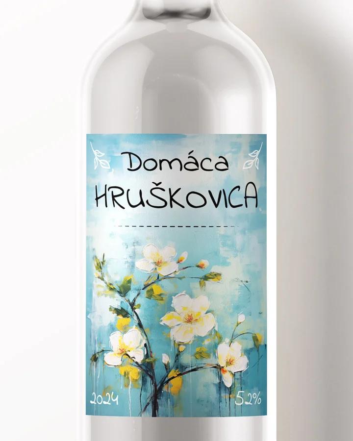 Etikety na pálenku Hruškovica 06
