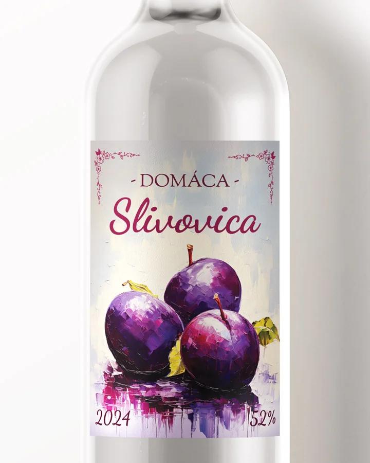 Etikety na pálenku Slivovica 04