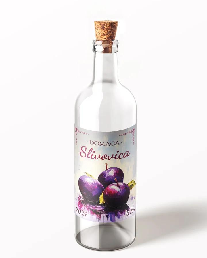 Etikety na pálenku Slivovica 04 1/3