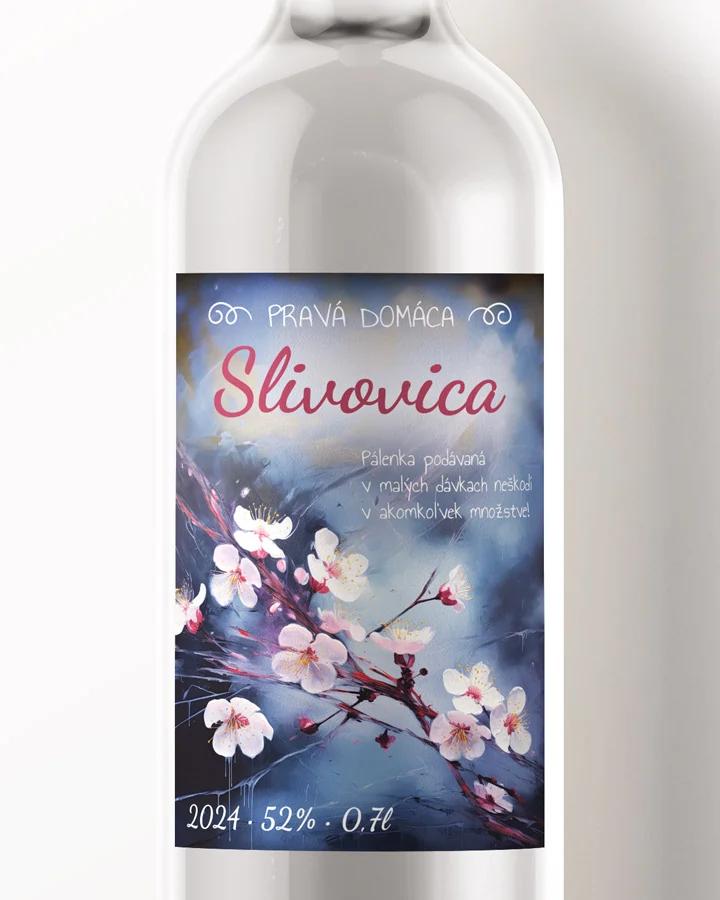 Etikety na pálenku Slivovica 06