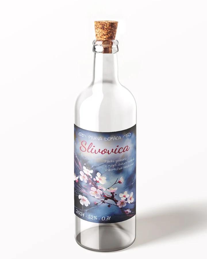 Etikety na pálenku Slivovica 06 1/3