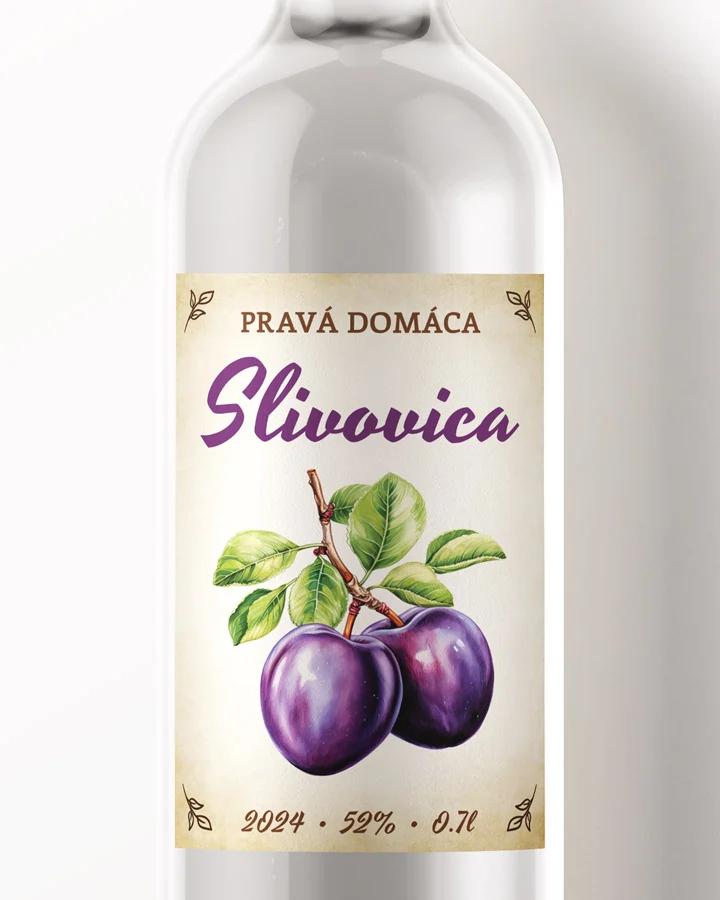 Etikety na pálenku Slivovica 09