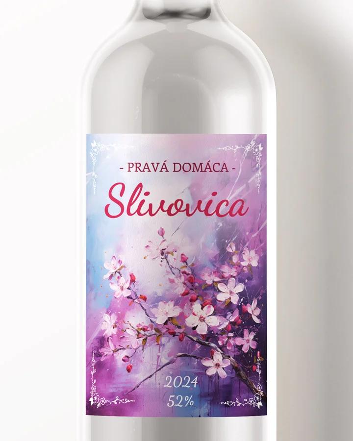 Etikety na pálenku Slivovica 05