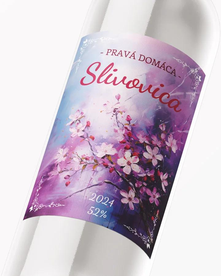 Etikety na pálenku Slivovica 05 2/3