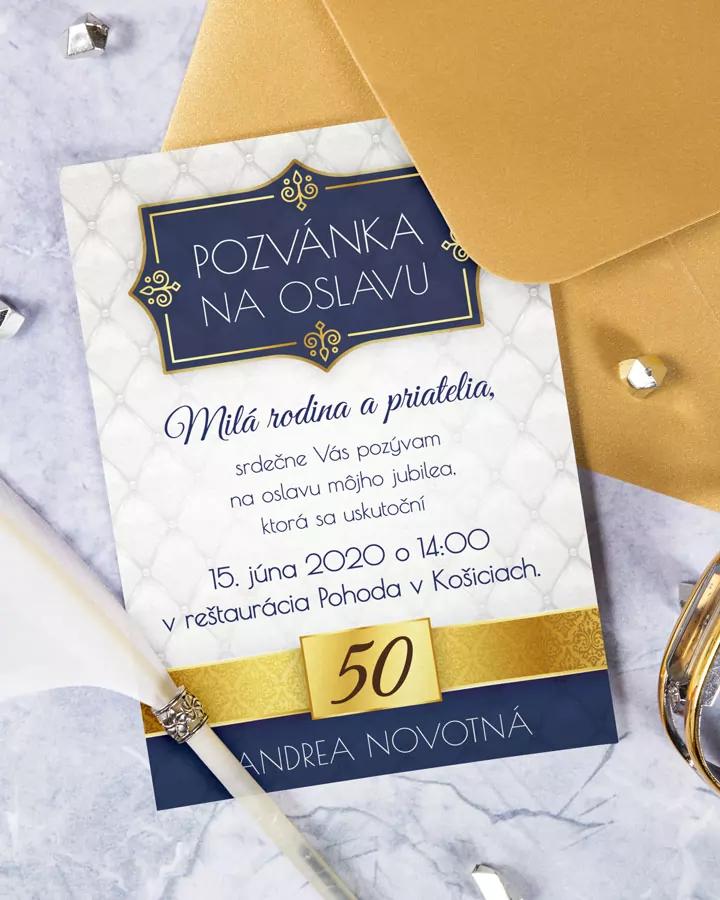 Pozvánka na narodeniny s kráľovským motívom 2/4