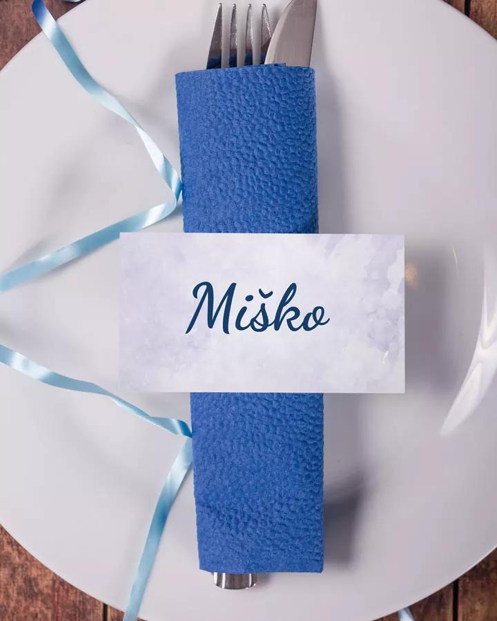 Menovky na stôl – Detský motív 6/8
