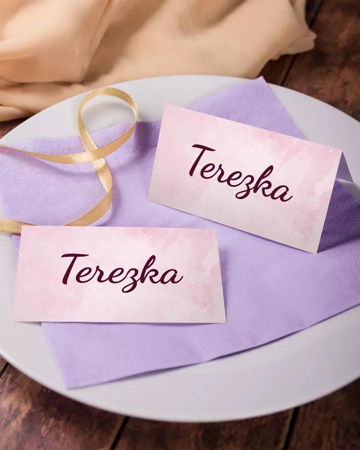 Menovky na stôl – Detský motív 5/8