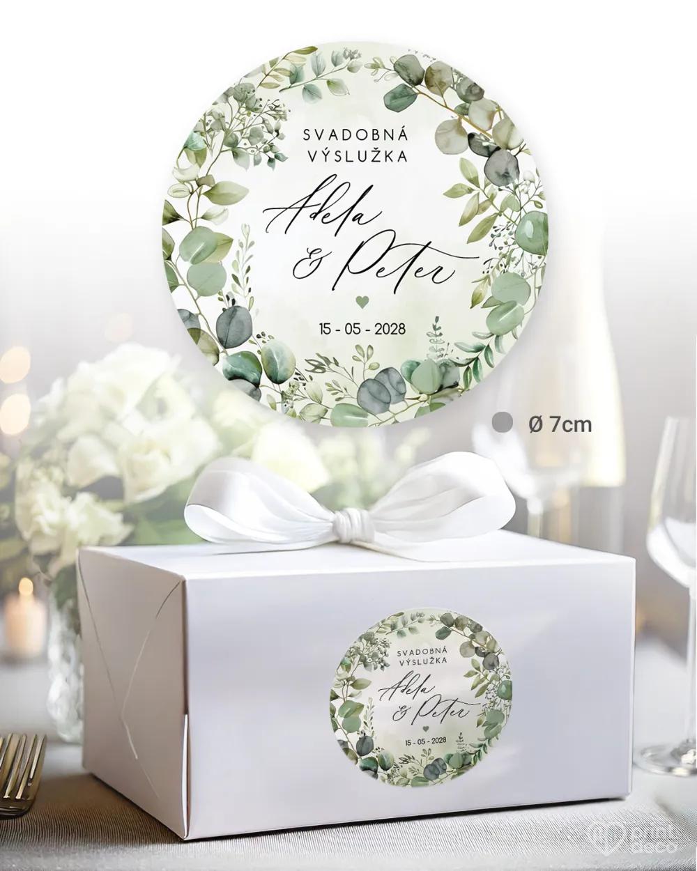 Nálepky na výslužky Sľub prírody I 2/3