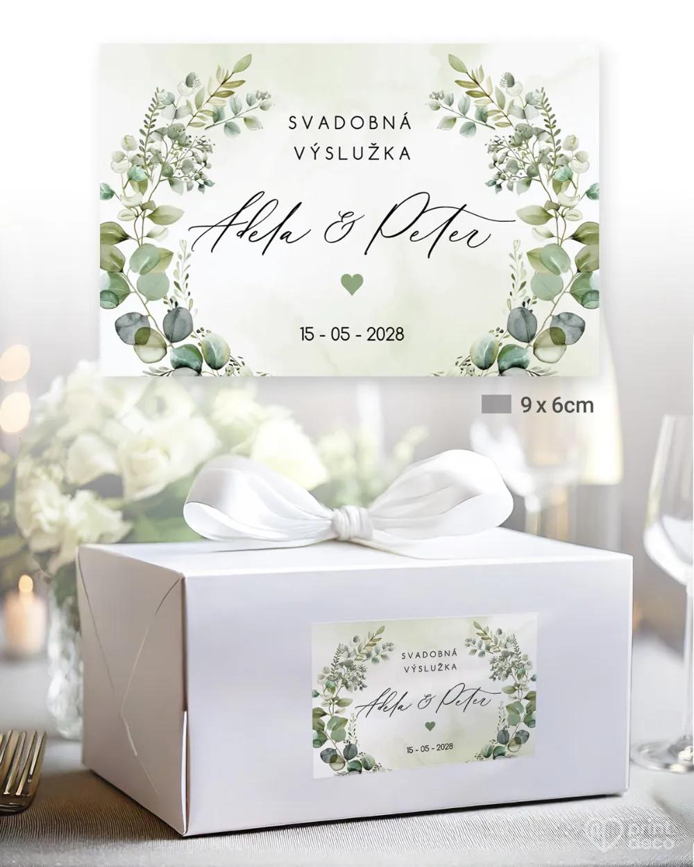 Nálepky na výslužky Sľub prírody I 1/3