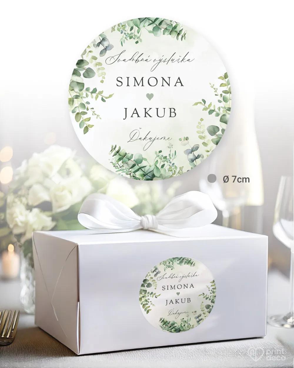 Nálepky na výslužky Sľub prírody III 2/3