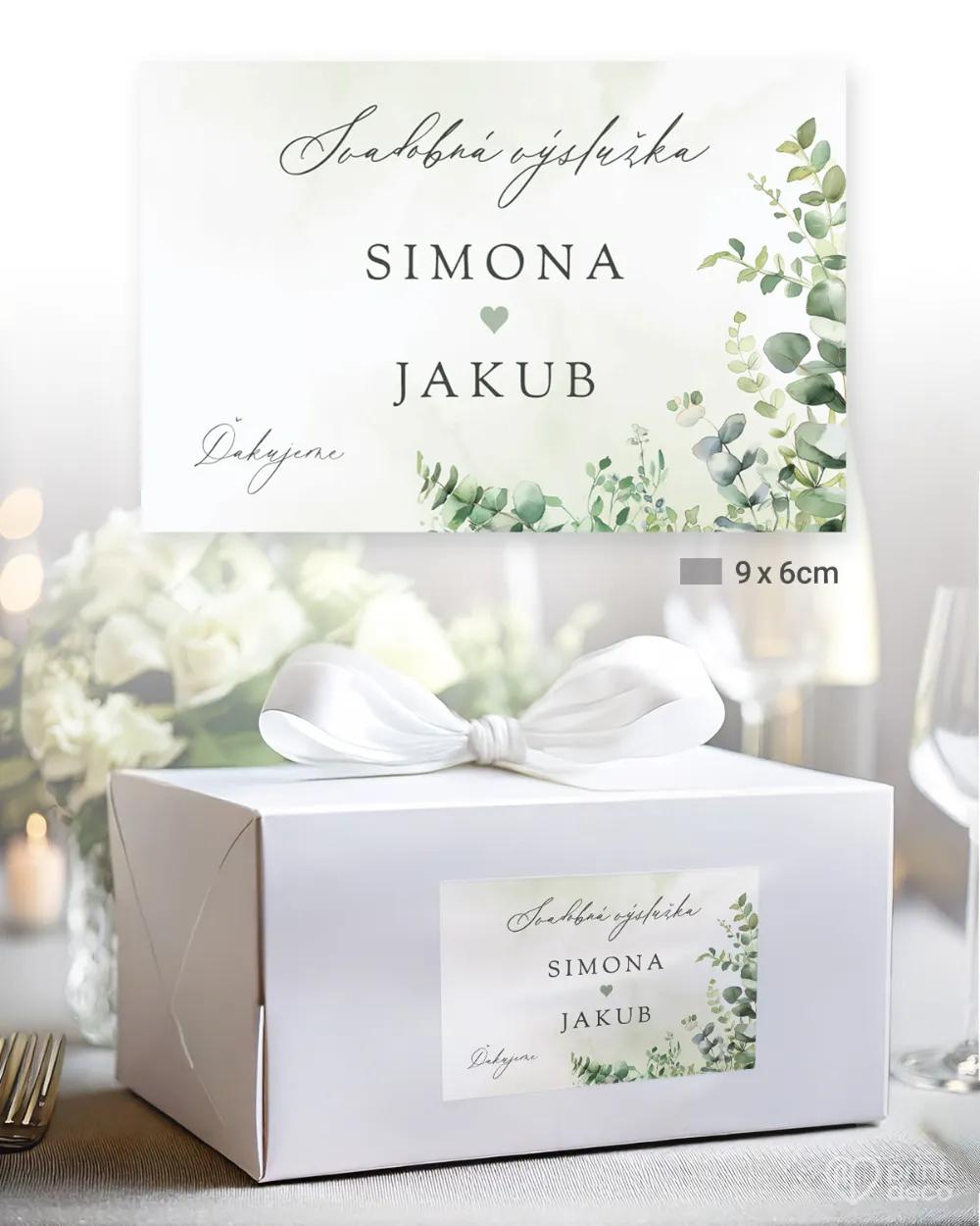 Nálepky na výslužky Sľub prírody III 1/3