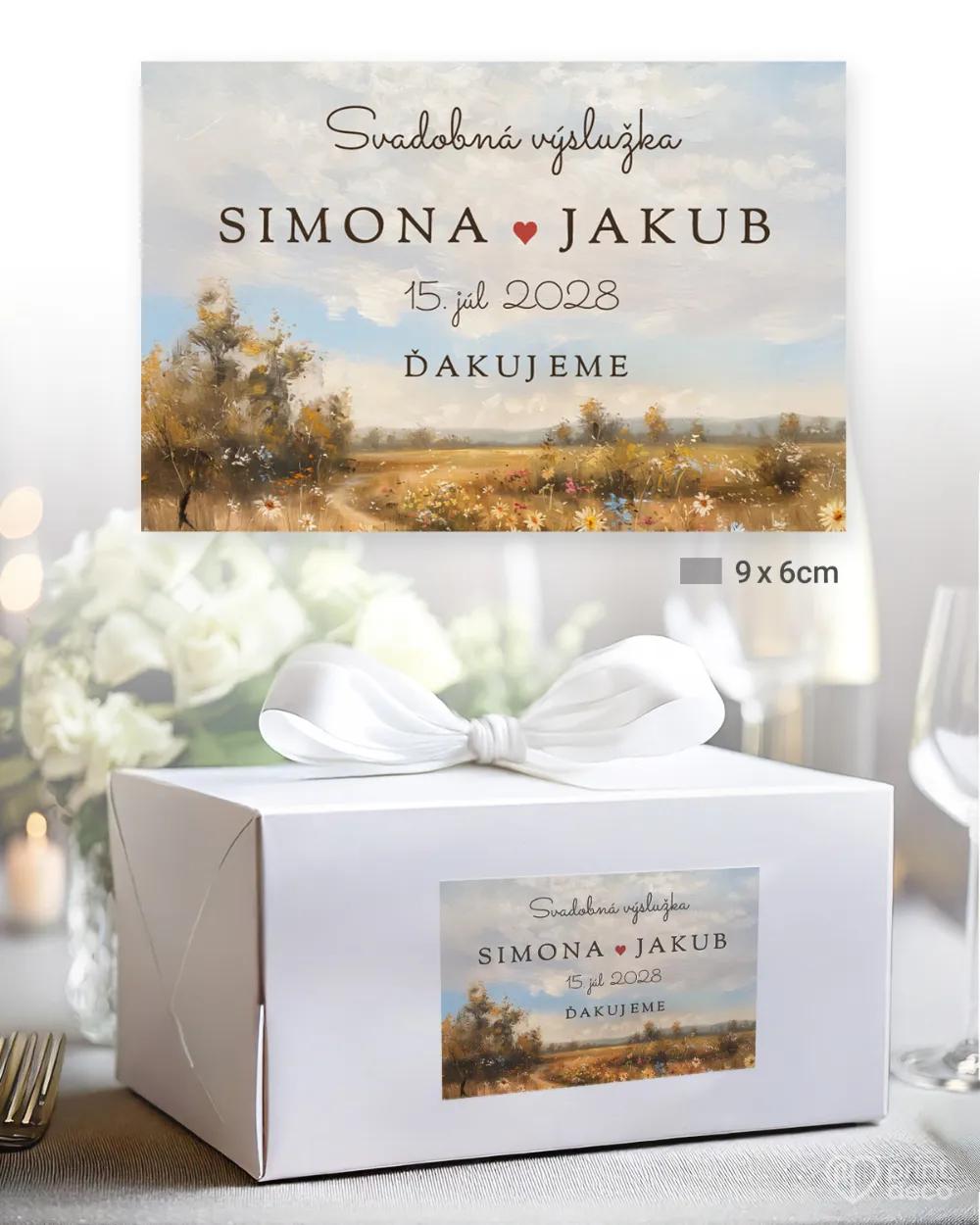 Nálepky na výslužky Kapitola lásky I 2/3