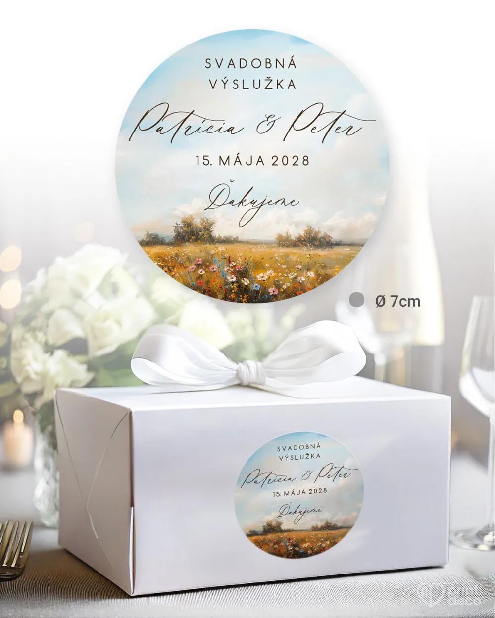 Nálepky na výslužky Kapitola lásky II 2/3