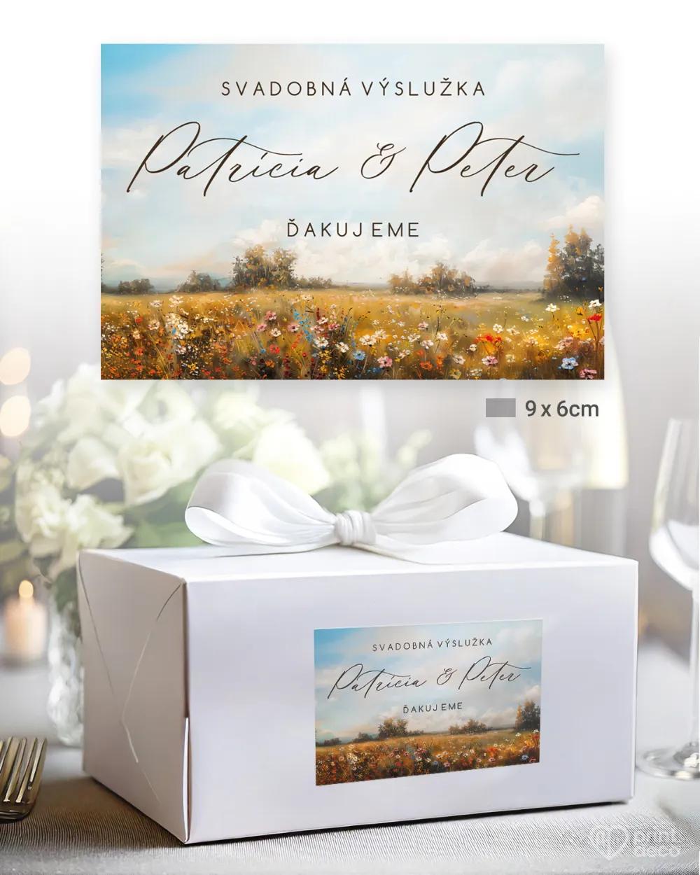 Nálepky na výslužky Kapitola lásky II 1/3