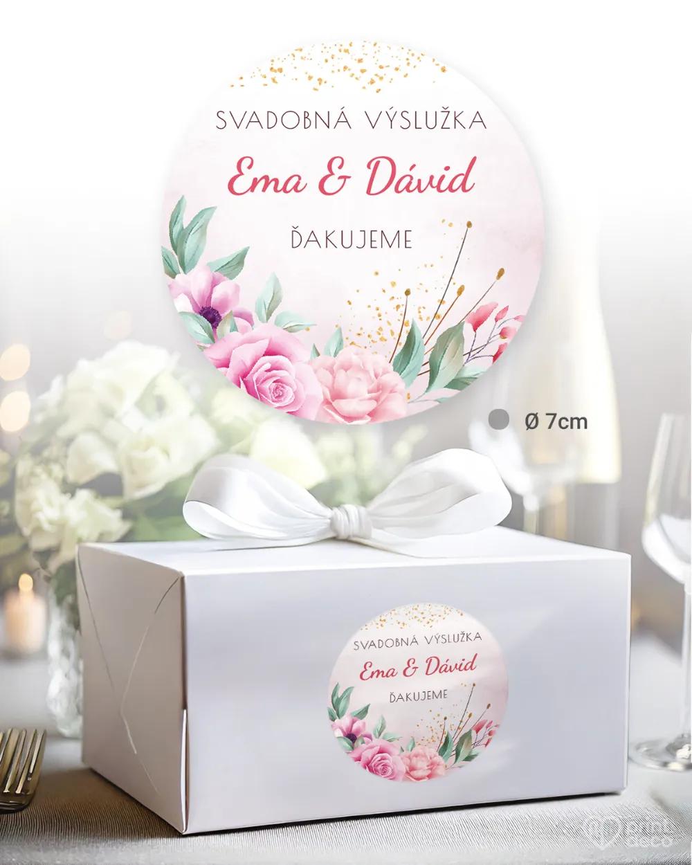 Nálepky na výslužky Šípové ruže 03 2/3