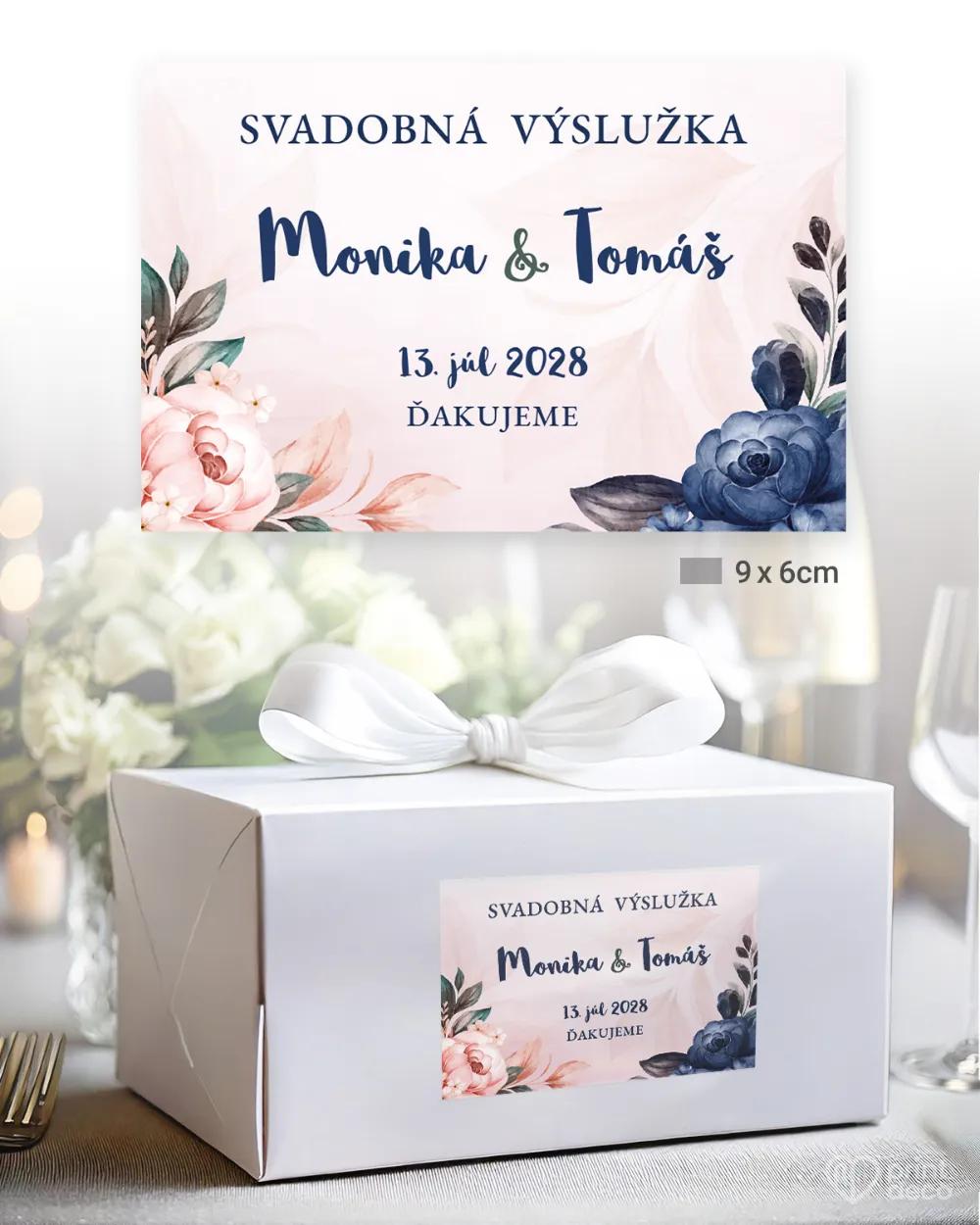 Nálepky na výslužky Šípové ruže 04 2/3