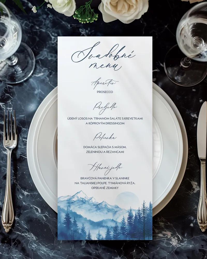 Svadobné menu - Ticho z hôr﻿