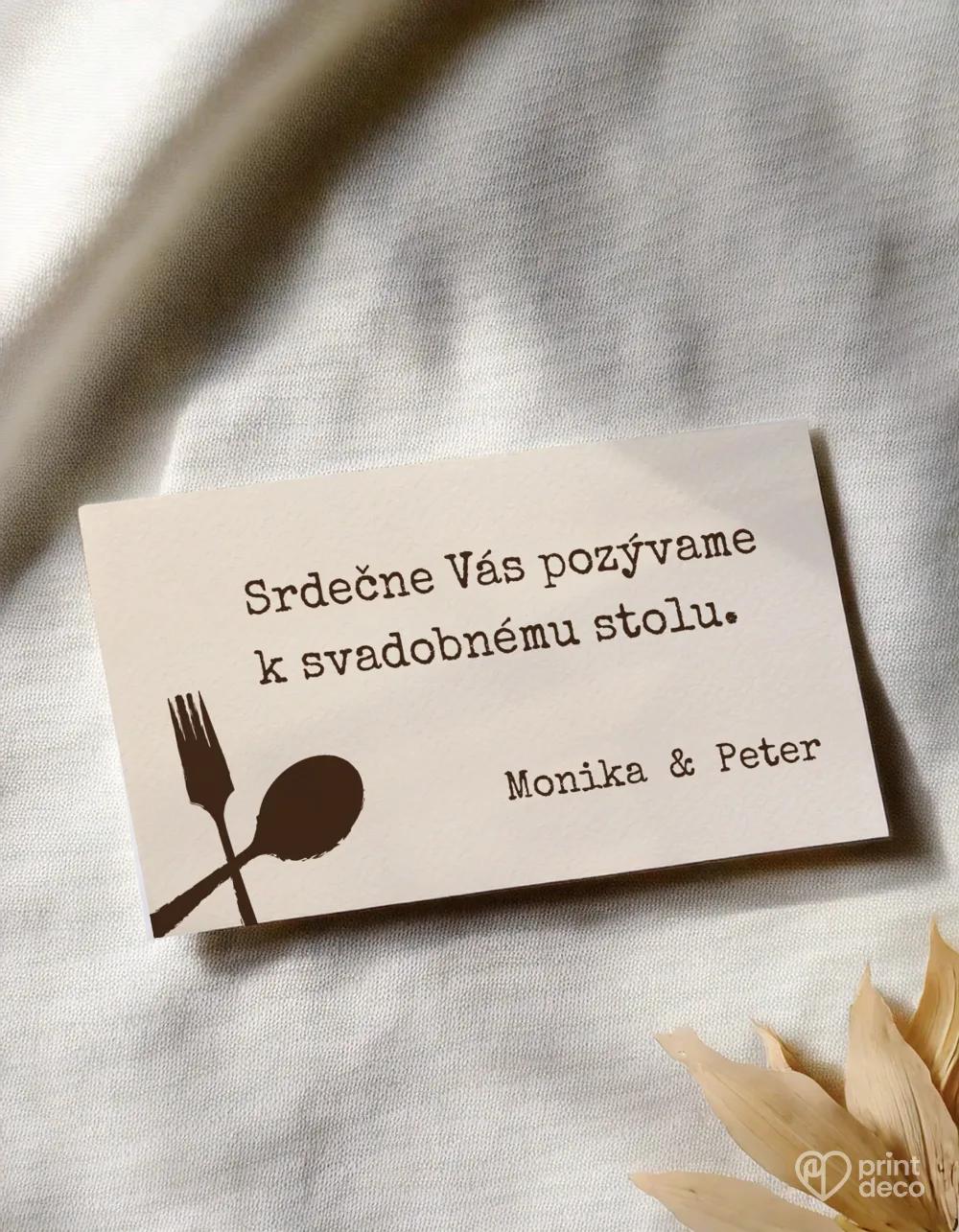 Pozvánky k stolu - vo vintage štýle Vintage I. 1/2