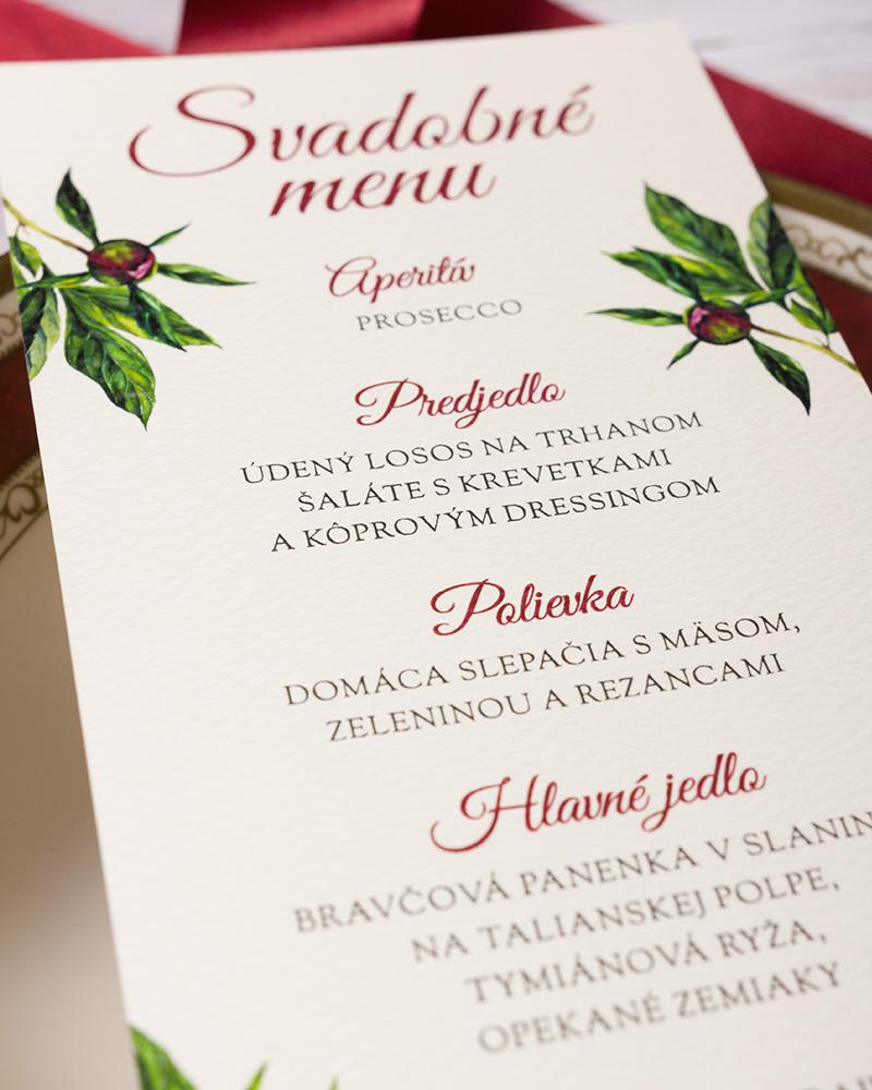 Svadobné menu Pivonky 3/5
