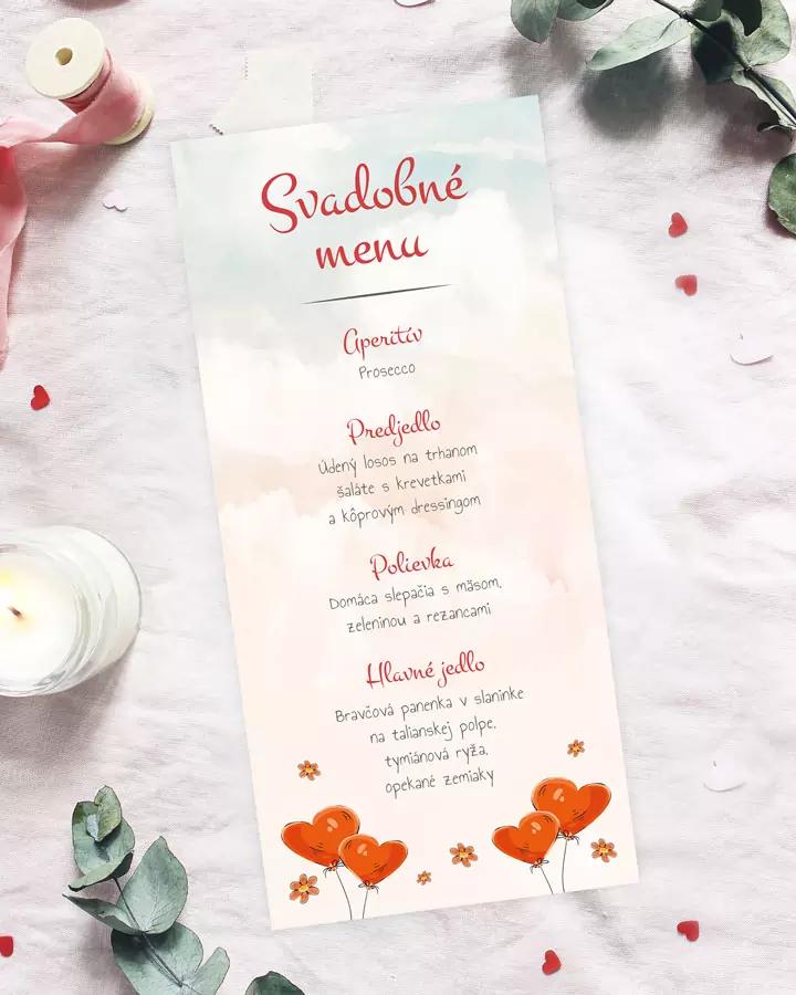 Svadobné menu - Macík