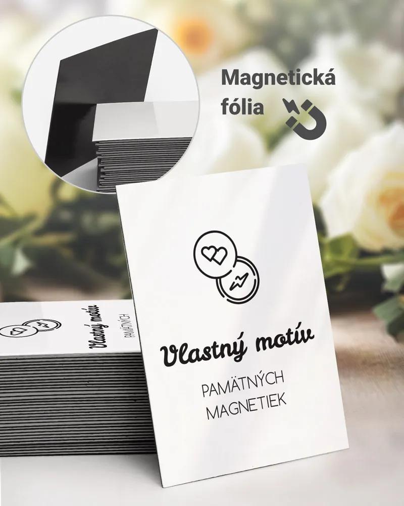 Magnetky na magnetickej fólií - Vlastný návrh