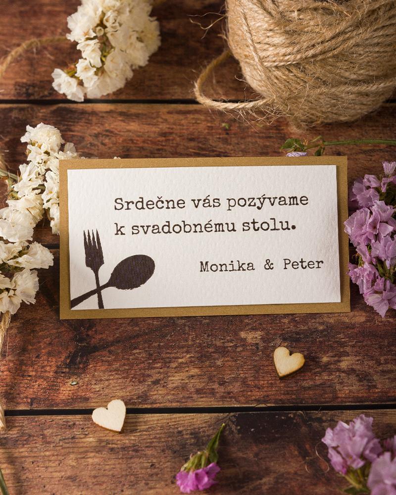 Svadobné pozvánka - Vintage 01 2/5