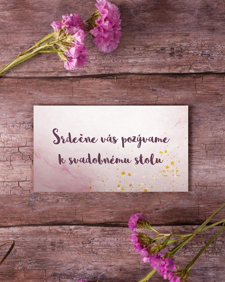 Svadobná pozvánka - Biele holubice
