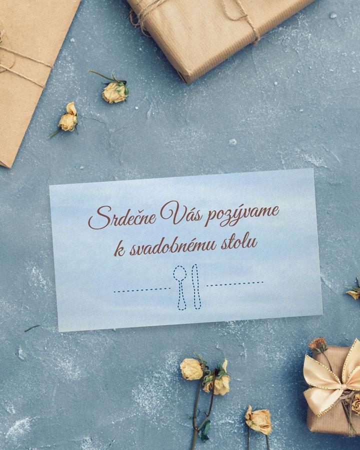 Svadobná pozvánka k foto oznámeniu 05